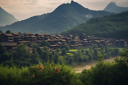 乡村特色建筑图片