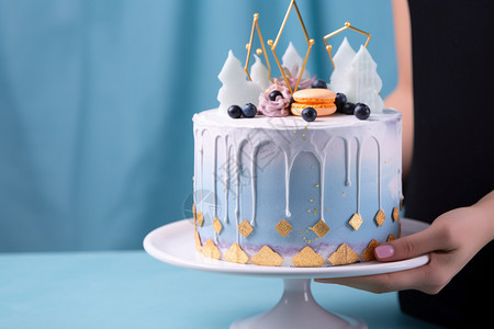 蛋糕店的生日蛋糕图片