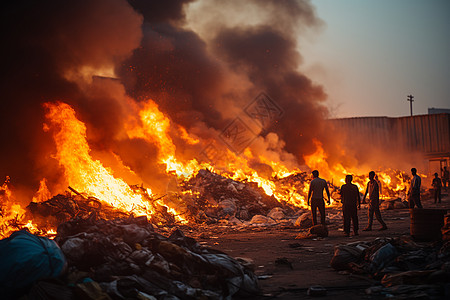 大型废物焚烧厂图片