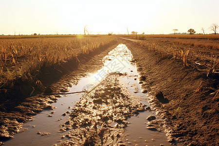 农业洪水时农业生计的脆弱性高清图片