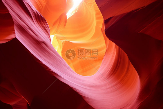 红色岩石地理艺术背景图片