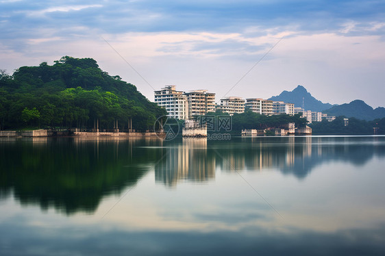 城市的建筑风景图片