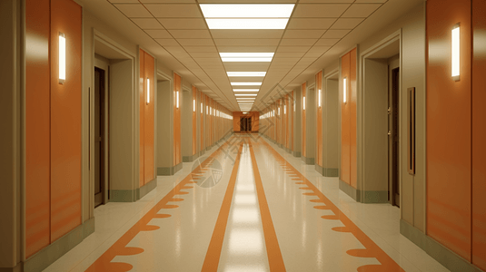 现代化走廊设计图片