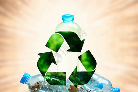 环保可回收物品背景图片