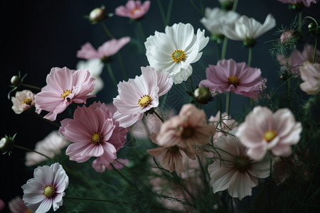 花朵正在绽放图片