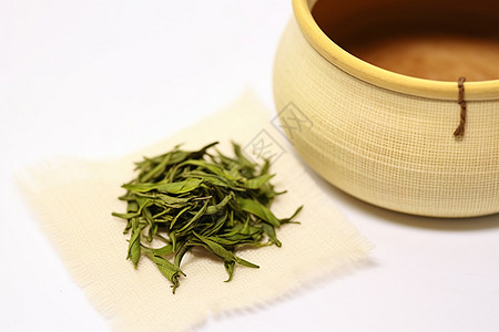 清香韵味的绿茶图片