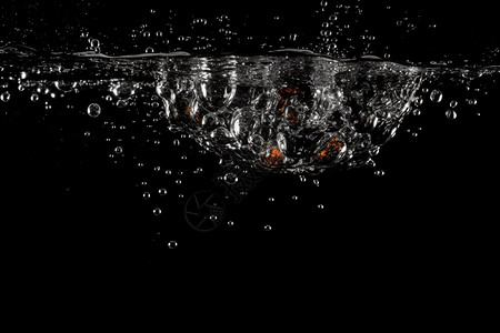 碳酸饮料黑色气泡背景设计图片