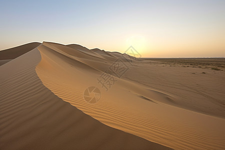 阿拉伯沙漠的自然景观图片