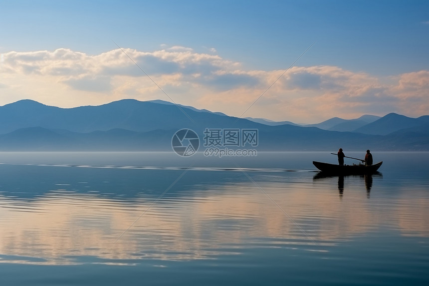 美丽的泸沽湖图片