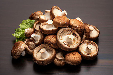 新鲜营养的香菇图片