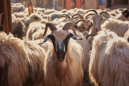 羊群养殖图片