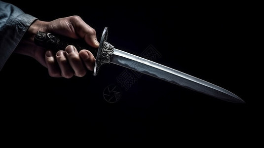 锋利的金属剑模型图片