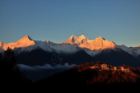 最高的山峰图片