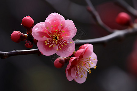 盛放的梅花图片