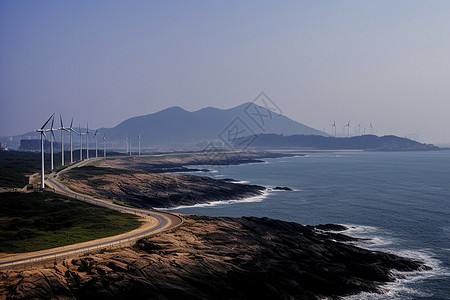 海中小岛海中的小岛背景