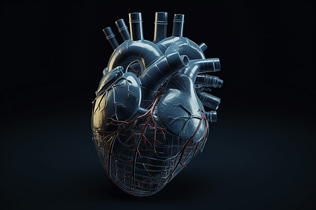 3D医学心脏图片