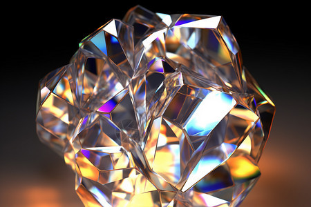 美丽的钻石水晶图片