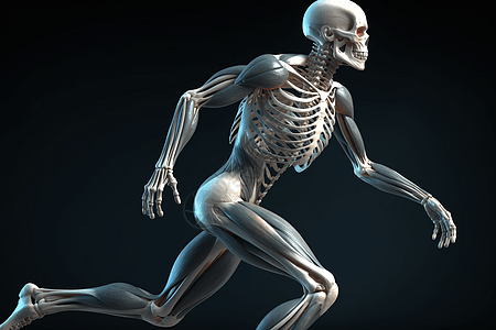 人体肌肉骨骼系统图片