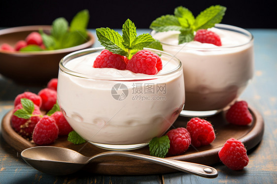 美味的酸奶图片