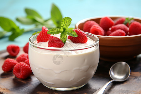营养丰富的酸奶图片