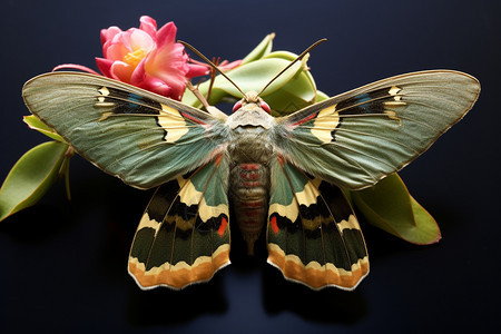 蝴蝶的标本图片