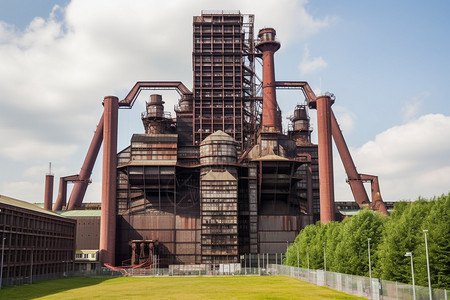 工业煤炭加工厂图片