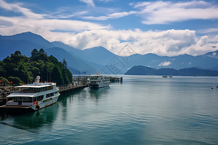 美丽的日月潭风景区图片