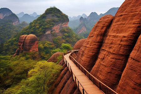 丹霞山国家地质公园景色图片