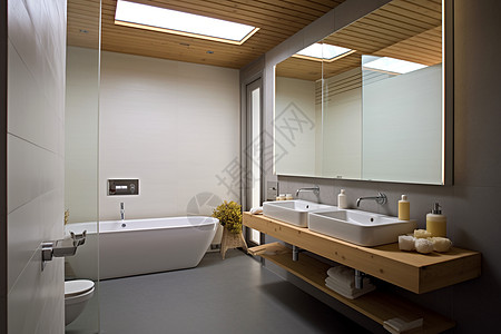 酒店浴室设计高清图片