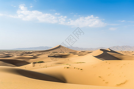 沙漠山丘风景图片
