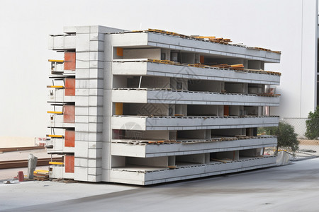 公寓建筑模型图片