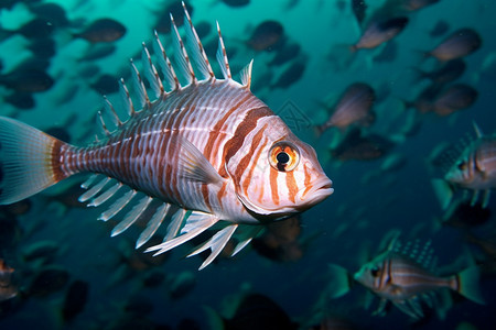 海底野生动物图片