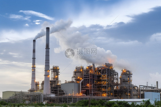 工厂在排气图片
