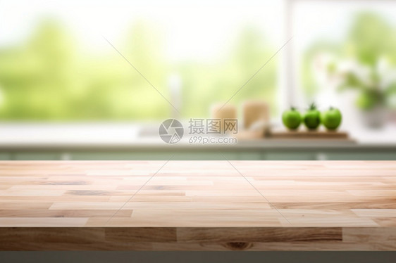 厨房里的桌子图片