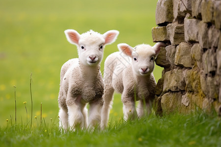 可爱的动物羊羔图片