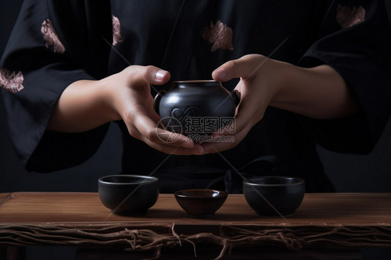 传统东方品茶文化图片