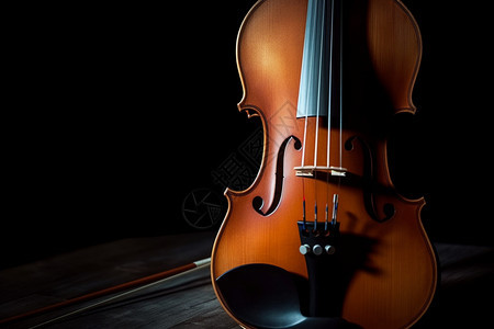 古典乐器小提琴图片