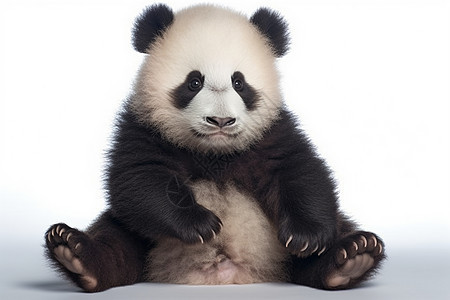 委屈的可爱小熊猫图片