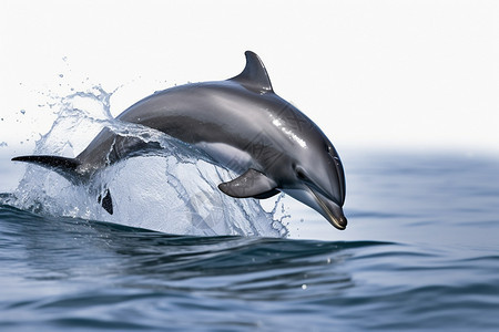 快乐的海豚图片