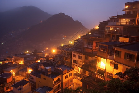 夜晚的风景图片