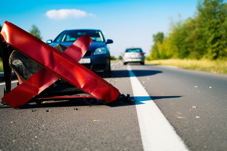 高清道路高清车祸现场背景