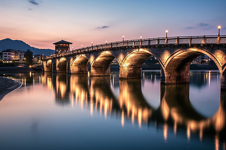 充气拱门拱桥建筑风景背景