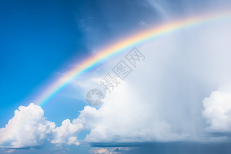 彩色的彩虹背景图片