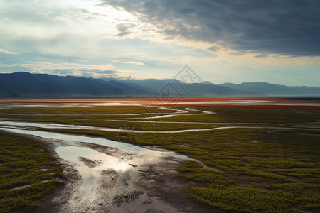 著名的青海盐湖图片