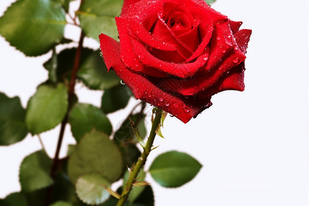 鲜艳的玫瑰背景图片
