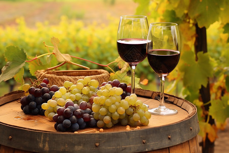 葡萄酒产品图图片