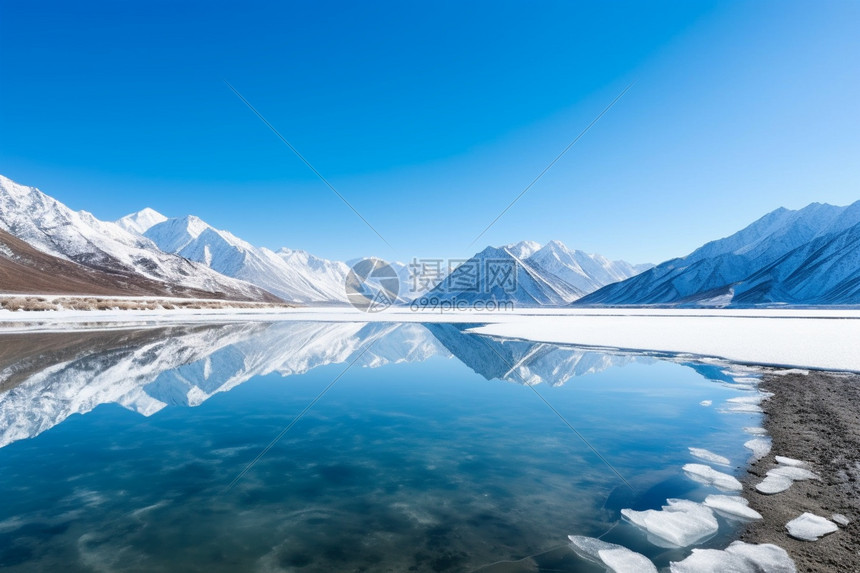 高原湖泊风光图片