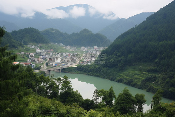 美丽的乡村景色图片