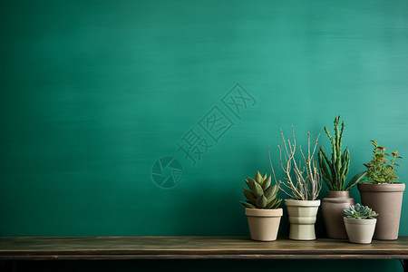 室内植物背景图片