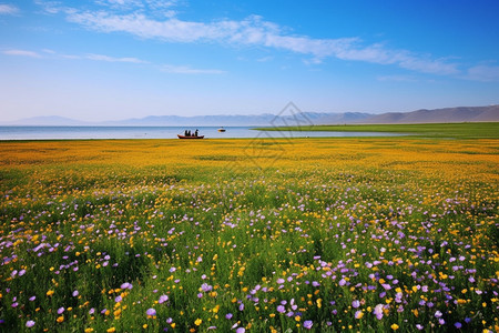 新疆伊犁赛里木湖风景图片